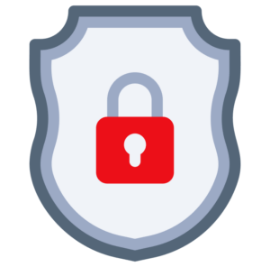 lock and shield icon