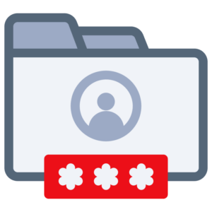 password folder icon