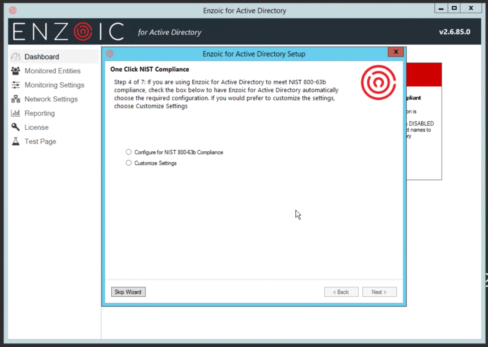 One-Click NIST Password Standards