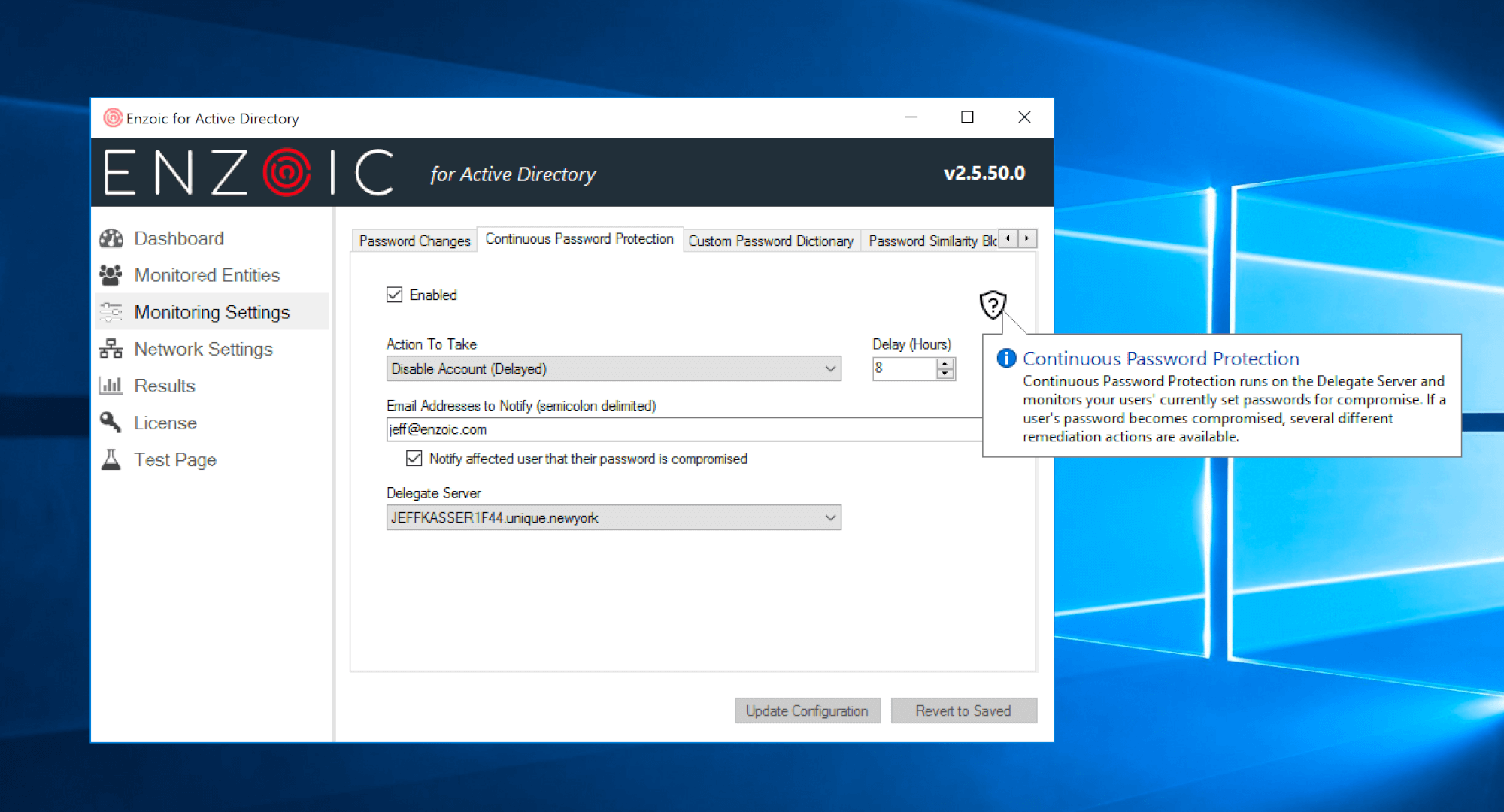 Screen for compromised or exposed passwords